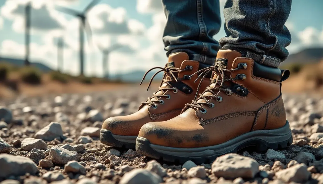 Botas de Protección en el Sector Energético: Casos de Uso en Plantas Hidroeléctricas y Eólicas