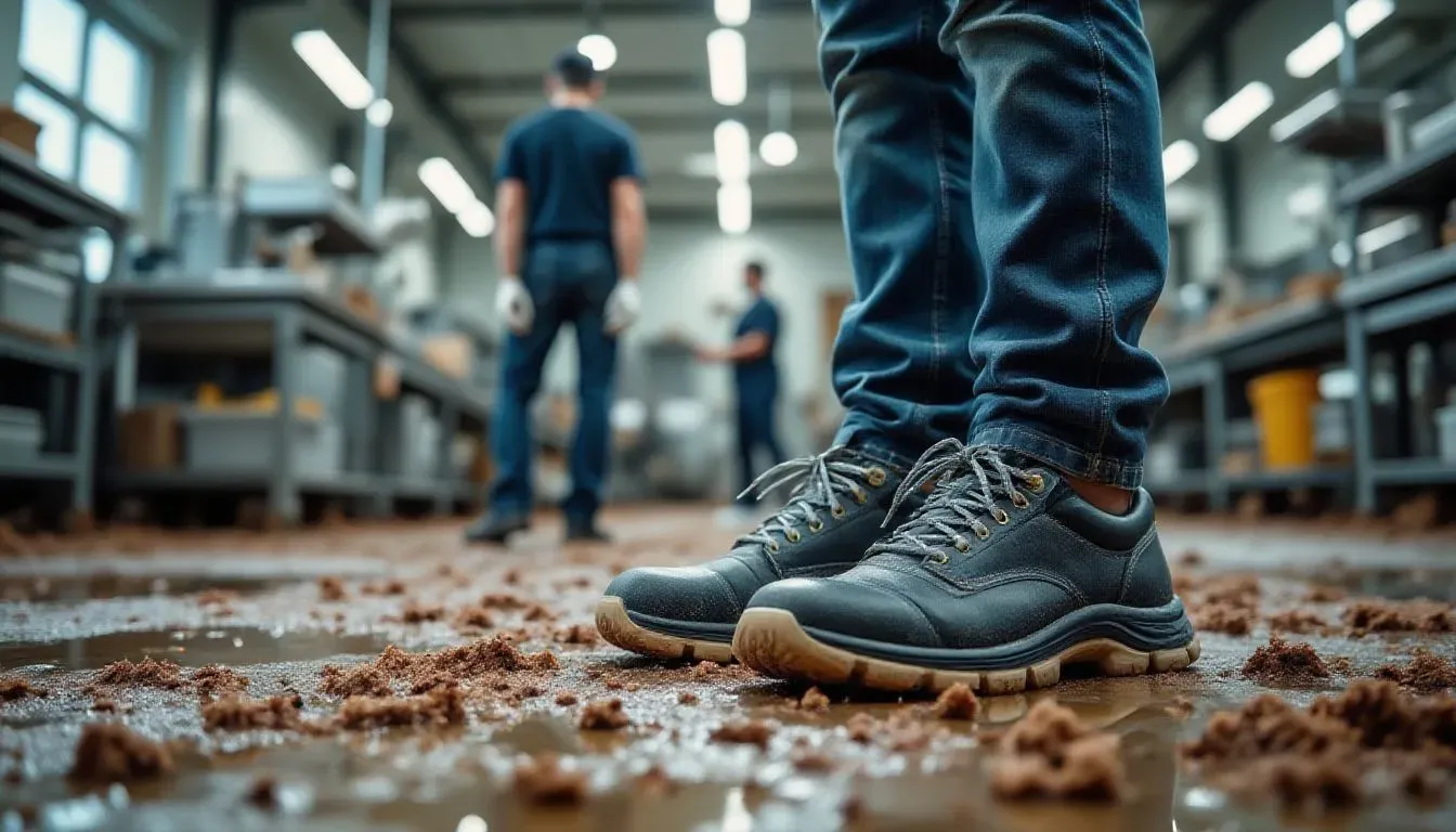 Seguridad en la Industria Alimentaria: Calzado Hidrolavable y Antideslizante