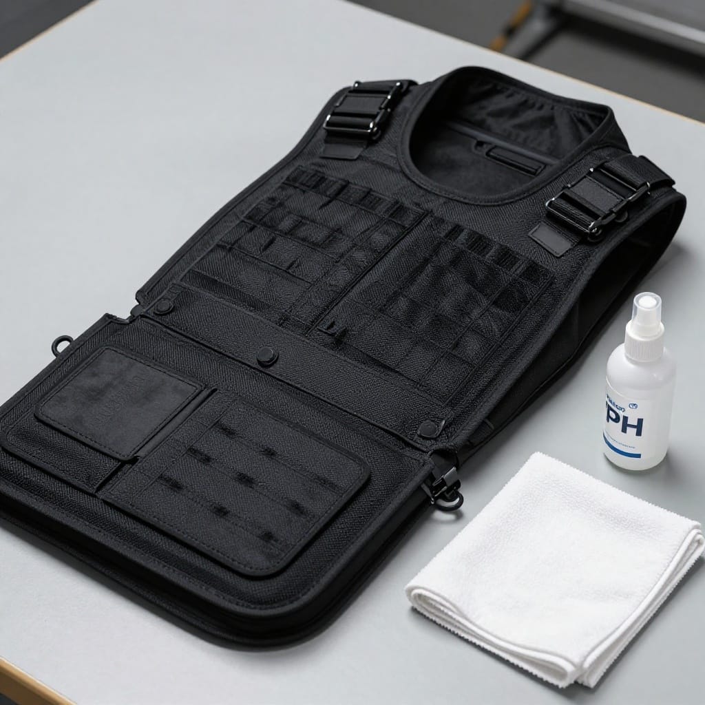 Guía Técnica de Mantenimiento de Blindaje Corporal: Normatividad Mexicana y Preservación de Fibras Balísticas para Jefes de Seguridad
