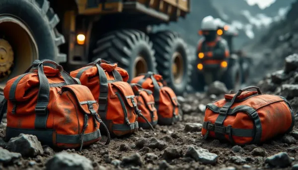 La Esencia de la Preparación: Bolsos de Seguridad en Operaciones Mineras